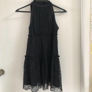 Little black lacy dress
